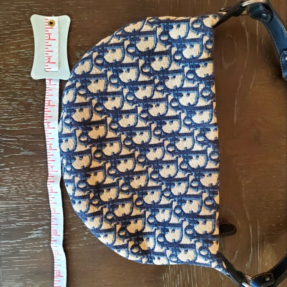 Christian Dior Canvas Shoulder Bag